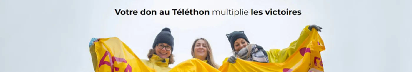 Votre don au Téléthon multiplie les victoires