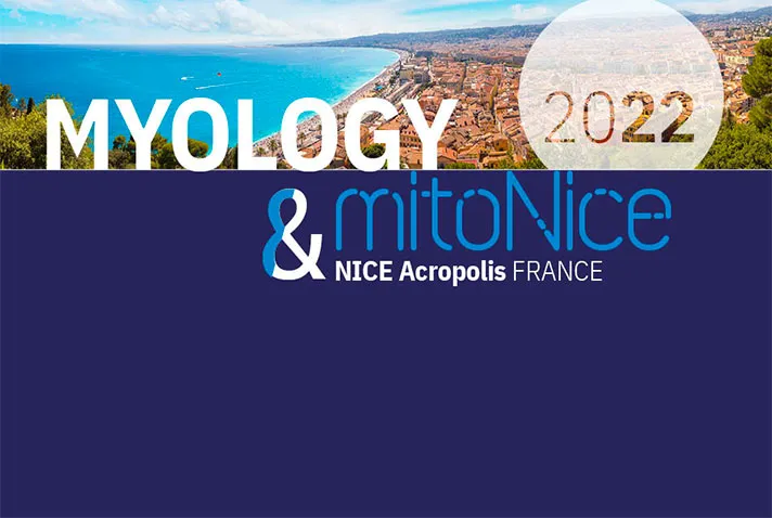 Myology 2022 et mitoNice 2022 : Inscriptions et soumissions des abstracts ouvertes