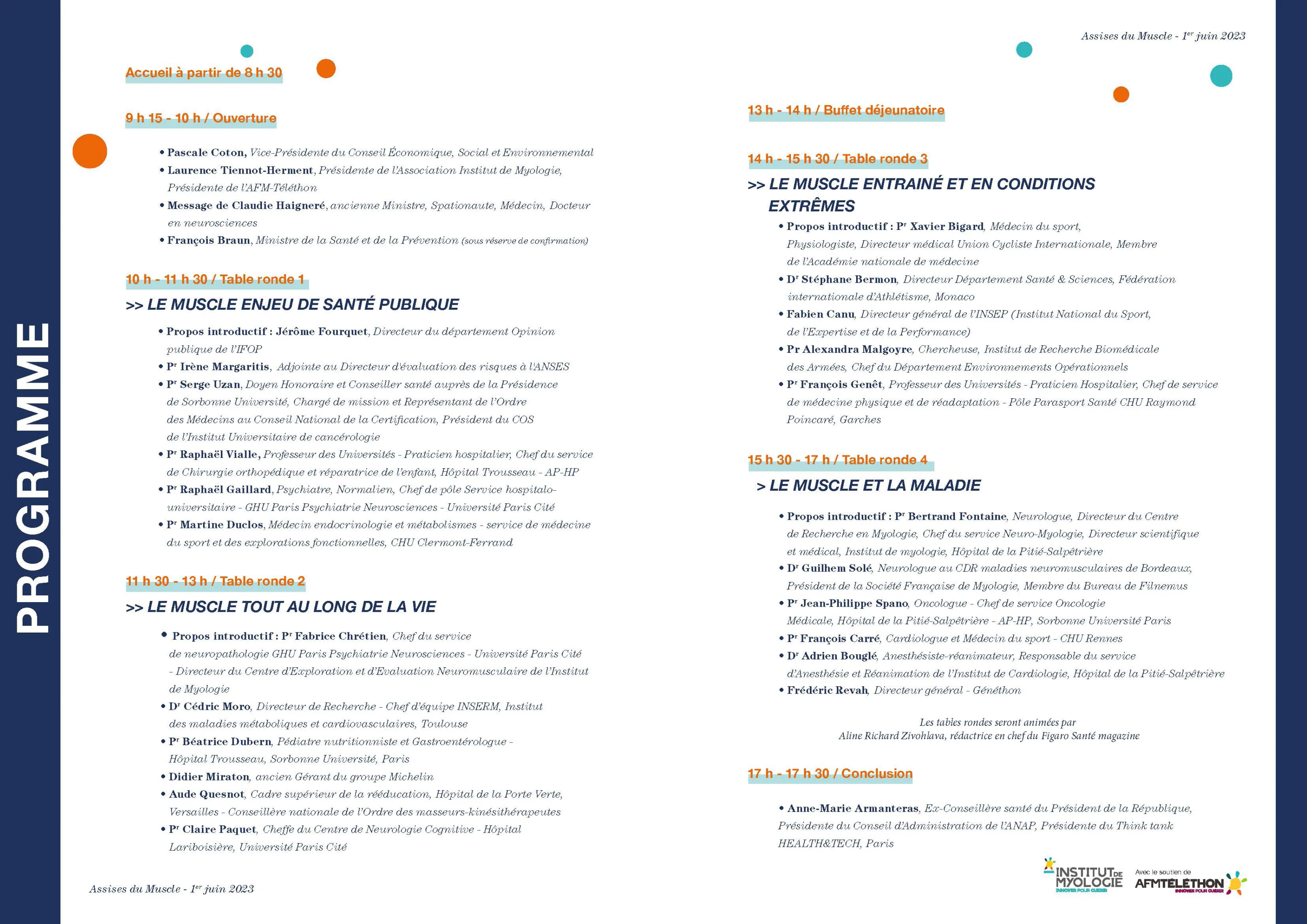 Programme Assises