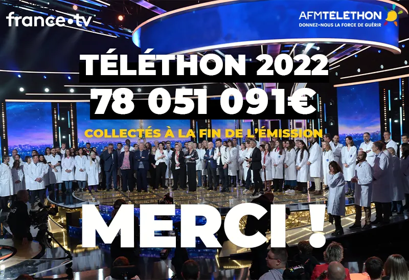 Téléthon 2022 merci