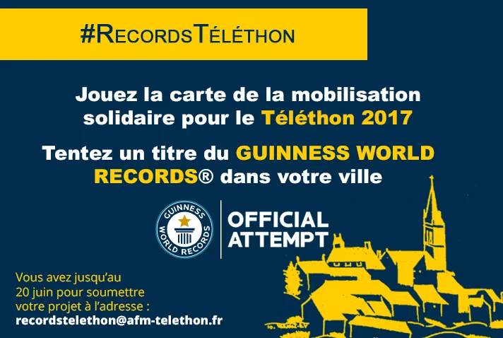 actu record 3 telethon 2017