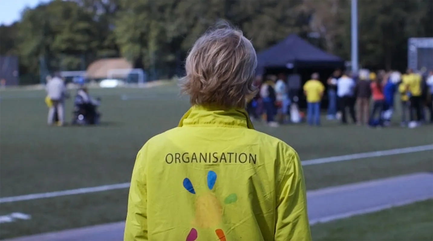 organisateurs et responsables d'équipe pendant les manifestations Téléthon