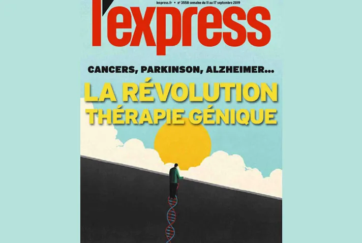 Dossier sur la thérapie génique dans l'Express