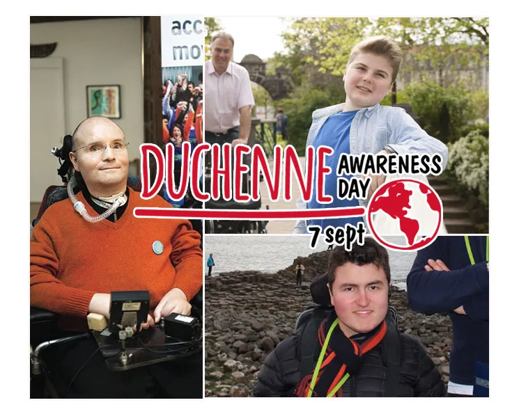 3 portraits de malades français pour l'opération DMD Awareness day