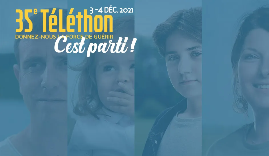 Téléthon 2021 c'est parti !