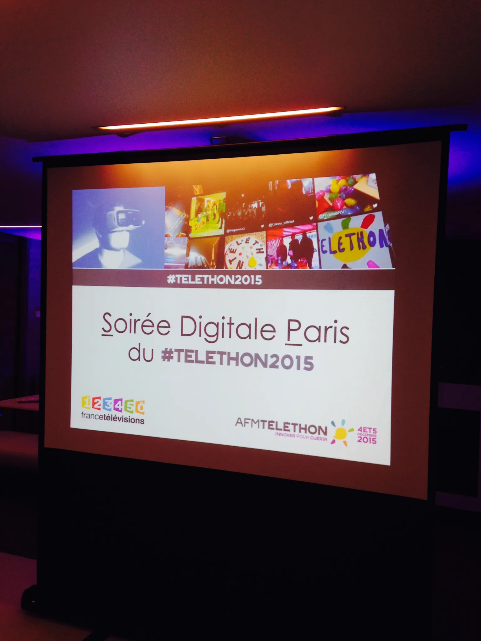 soiree digitale telethon 2015