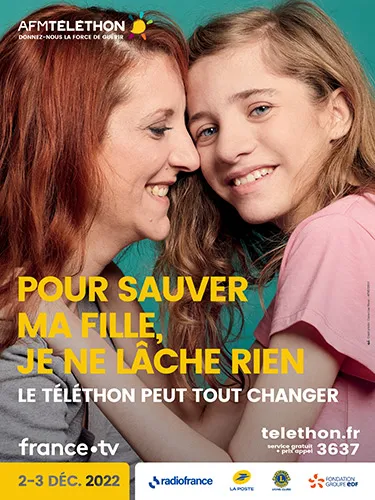 Téléthon 2022 affiche lou