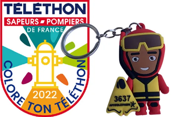 Pompiers téléthon 2022