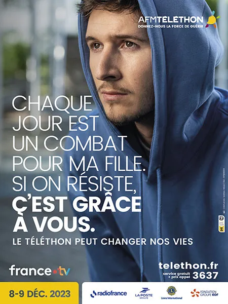 Affiche Téléthon 2023 Tony