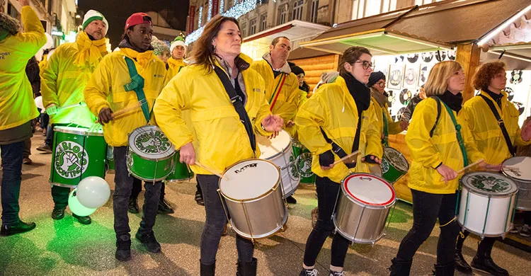 Une battucada à Dijon