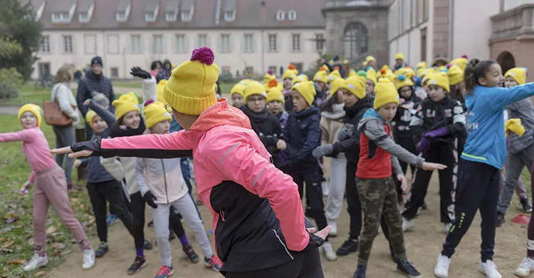 Cours de gym à Guebwiller